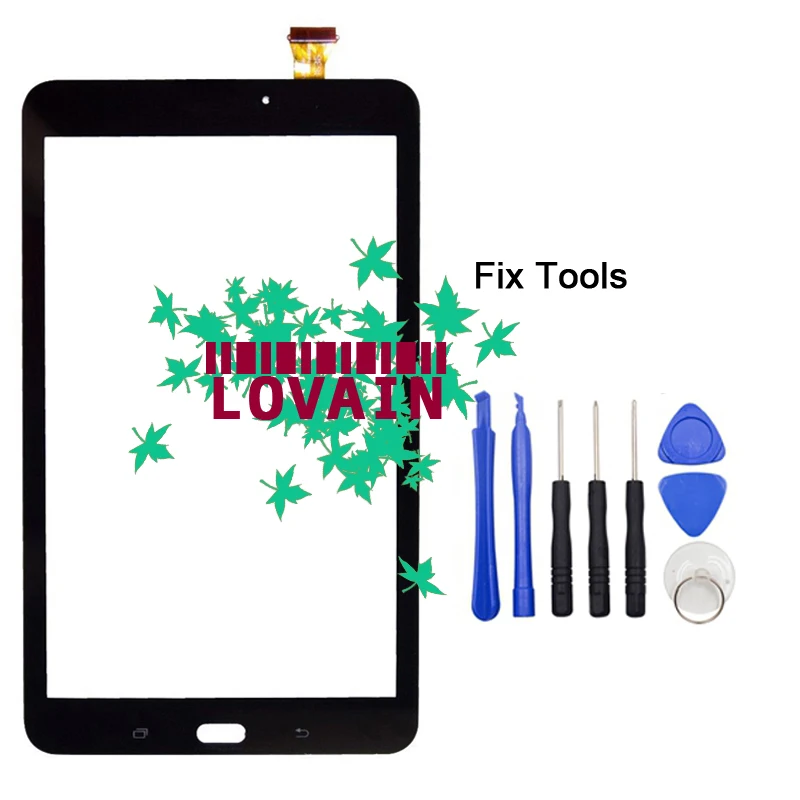 

1PCS Tested For Samsung Galaxy Tab E 8.0 T375 T375L T375S T377P Front Glass Lens Touch Screen Outer Panel+Tools