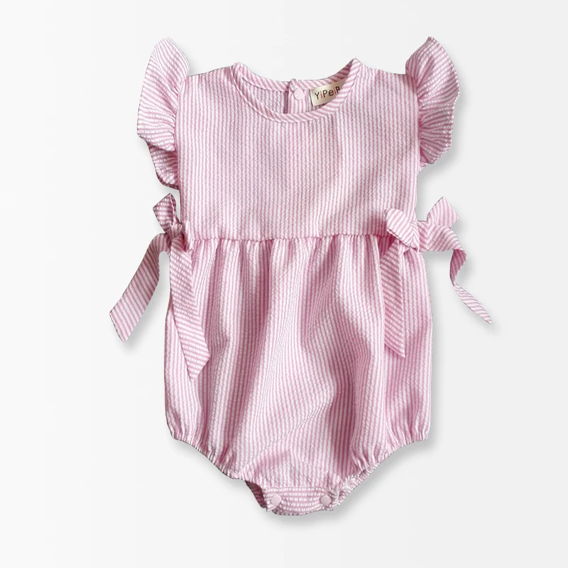 Baby Girl Bodysuits Cotton New 2016 summer Baby bodysuits Clothes One