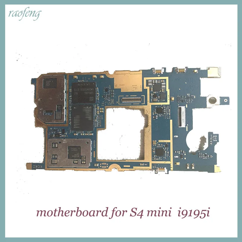 Материнская плата Raofeng для Samsung galaxy s4 mini i9195i хорошо работает разблокирована ОС