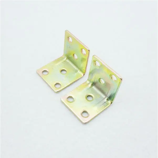Furniture Fitting Kitchen Cabinet Corner Brackets Furniture Grade Iron Connector Fitting 50Pcs/Pack