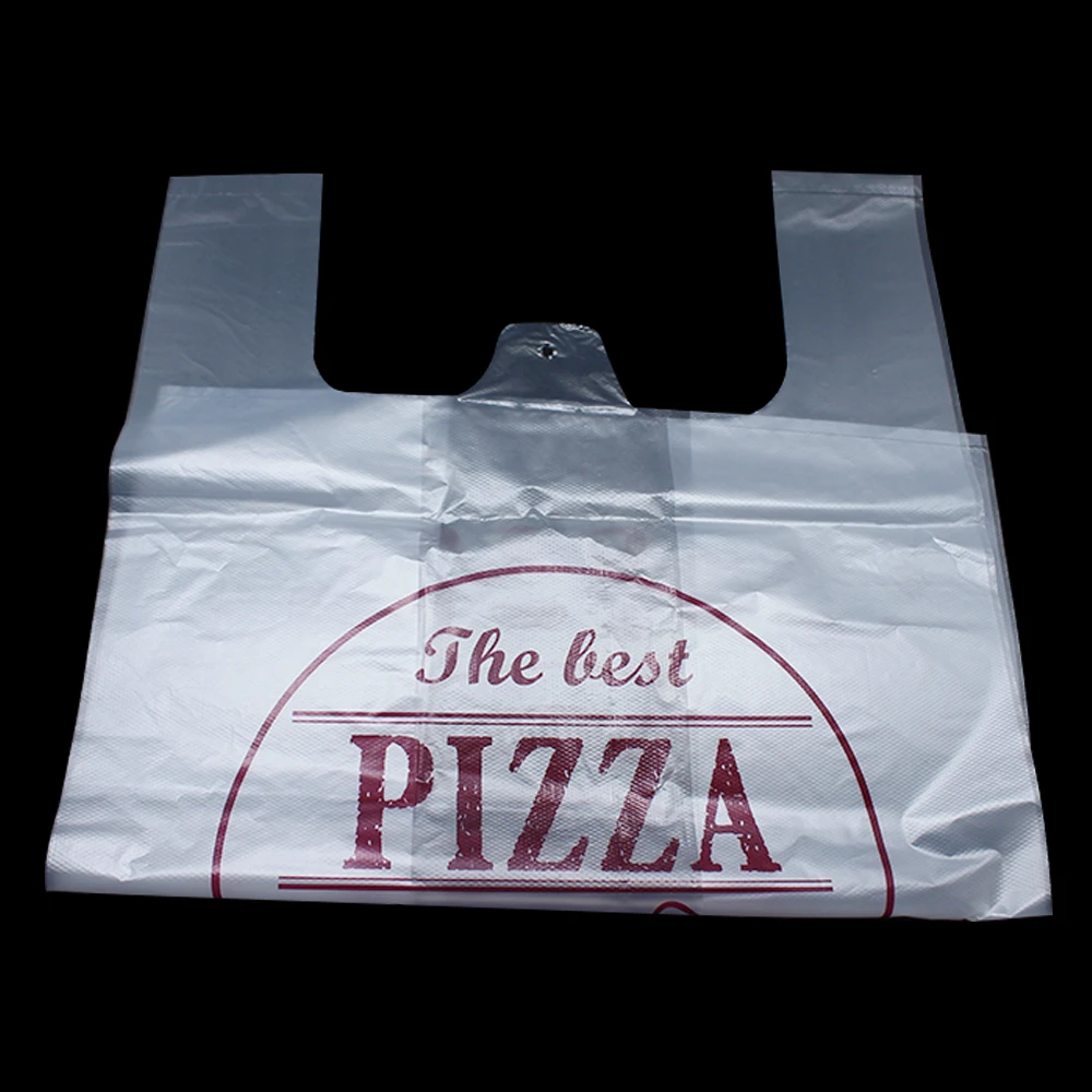 printed vest carrier bags