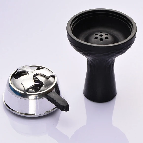 Silicone Shisha Bowl with Kaloud Lotus Multi hole Hookah Sheesha Narguile Chicha Shisha Bowls