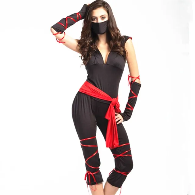 COULHUNT 2017 Anime Ninja Cosplay Women Ninja Warrior