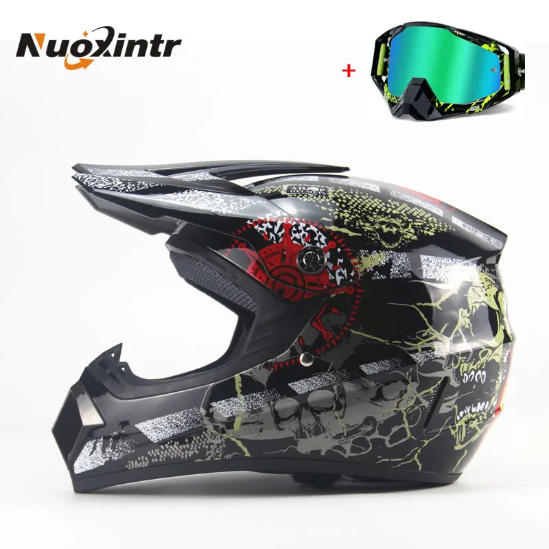 Nuoxintr Motorcycle Adult motocross Off Road Helmet ATV KTM Dirt bike Downhill MTB DH Racing helmet Cross Helmet Capacetes Nuoxintr Motorcycle Adult motocross Off Road Helmet ATV KTM Dirt bike Downhill MTB DH Racing helmet Cross Helmet Capacetes