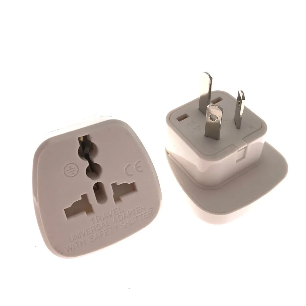 White3pin AU Australia New Zealand Power Converter Electric Plug Power White3pin AU Australia New Zealand Power Converter Electric Plug Power