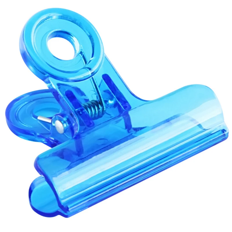 

30Pcs/Lot Plastic Clips Colorful Office Stationery Paper Clip 29mm/51mm/64mm School Binding Suppliesn Stationery Papelaria