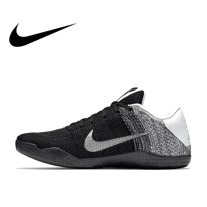 

Original Authentic Nike Kobe 11 Elite Zoom Air Low Men's Breathable Basketball Shoes Non-slip Sport Outdoor Sneakers 822675-105