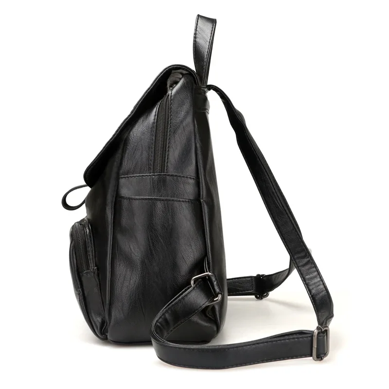 Рюкзак для женщин, винтажные кожаные рюкзаки, женская сумка, женские рюкзаки для девочек, дорожная сумка на плечо, школьная сумка для девочек