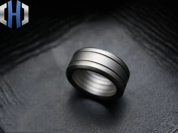 

EDC Manual Matte Custom Thick Titanium Alloy Tactical Tactical Ring Ring Finger