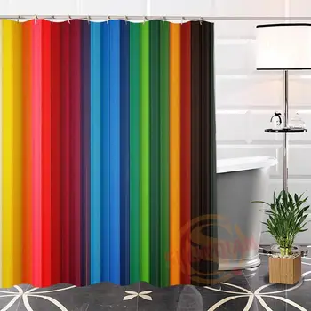 

High Quality Custom Color background@1 Fabric Shower Curtain bathroom Waterproof Hot Popular Modern 100% Polyester H0223-93