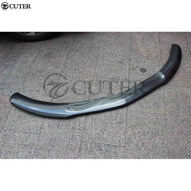 W176 A200 A250 A45 AMG углеродное волокно передний бампер спойлер для Mercedes Benz A260 2013