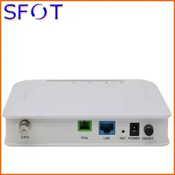 Сетевые роутеры телекоммуникационное оборудование 1GE + wifi + CATV EPON GEPON с оптическим сетевым блоком и оптическим сетевым окончанием