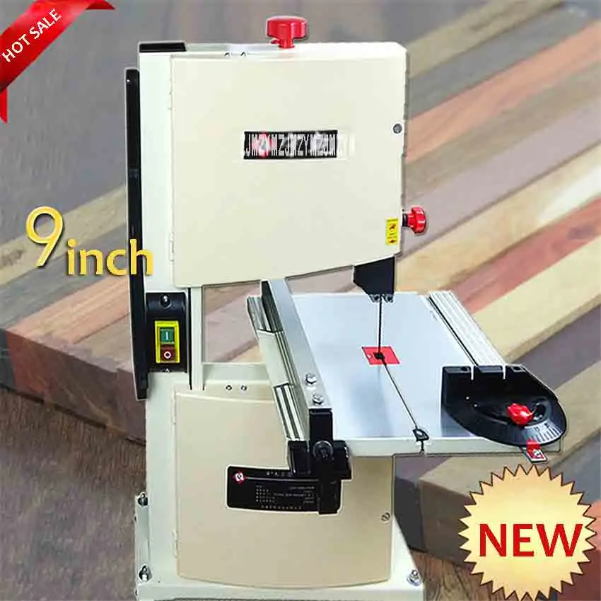 New Multifunctional Woodworking Band-Sawing Machine Household Buddha Bead Cutting Machine 9-inch Band Saw Machine 220V/50HZ 350W 550w 10 inch band sawing machine s0256 band saw joinery sawing machine