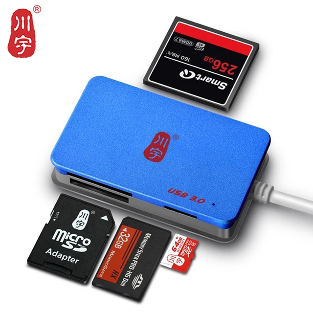 Best Offers Kawau Card Reader 3.0 USB Adapter with Micro SD / SD / MS / CF Card Slot C368 Max Support 512GB Memory Card Reader for Computer Best Offers Kawau Card Reader 3.0 USB Adapter with Micro SD / SD / MS / CF Card Slot C368 Max Support 512GB Memory Card Reader for Computer
