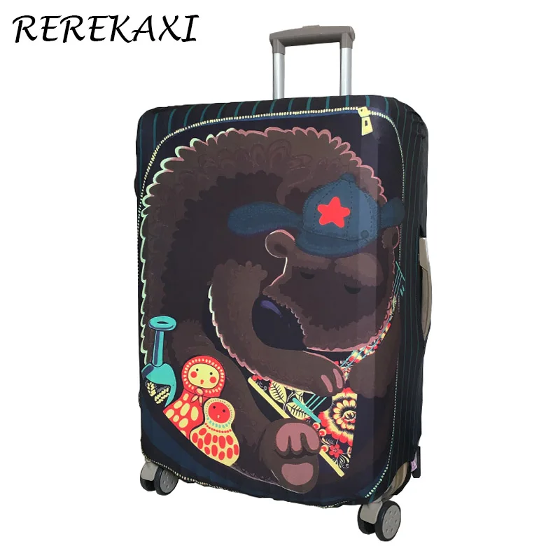 

REREKAXI 18-30 Inches Travel Suitcase Elastic Protective Cover, Trolley Luggage Baggage Dust Case Cover, Travel Accessories