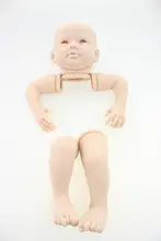 Soft silicone reborn baby doll kits creative handmade doll accessories lifelike doll mold fashion doll parts