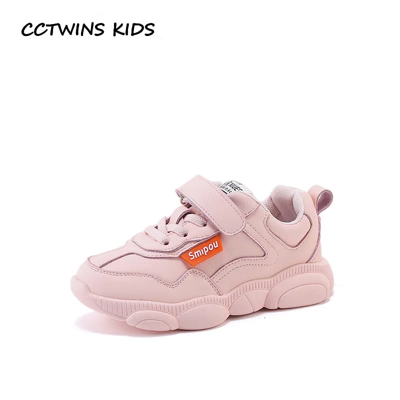 

CCTWINS Kids Shoes 2019 Spring Babys Boys Sport Sneakers Children Genine Leather Trainer Girls Fashion Casual Trainer FS2656