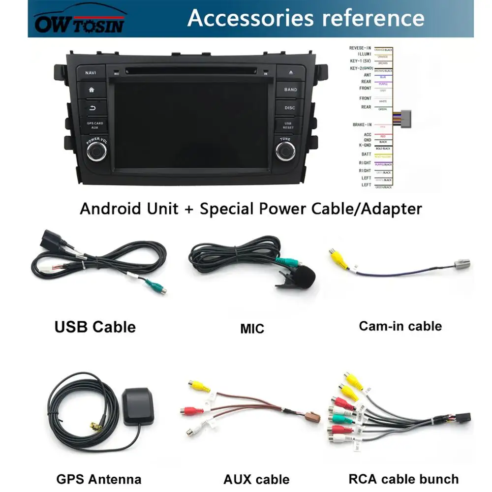 Flash Deal 7" IPS 1920*1080 8 Core 4G+64G Android 9.0 Car DVD Player For Suzuki Alto Celerio Cultus 2014 2015 2016 2017 2018 DSP Radio GPS 5