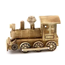 Oys madeira trem processo de gravação de alta qualidade locomotiva diecasts toy vehicles modelo do trem toys para crianças presentes requintados