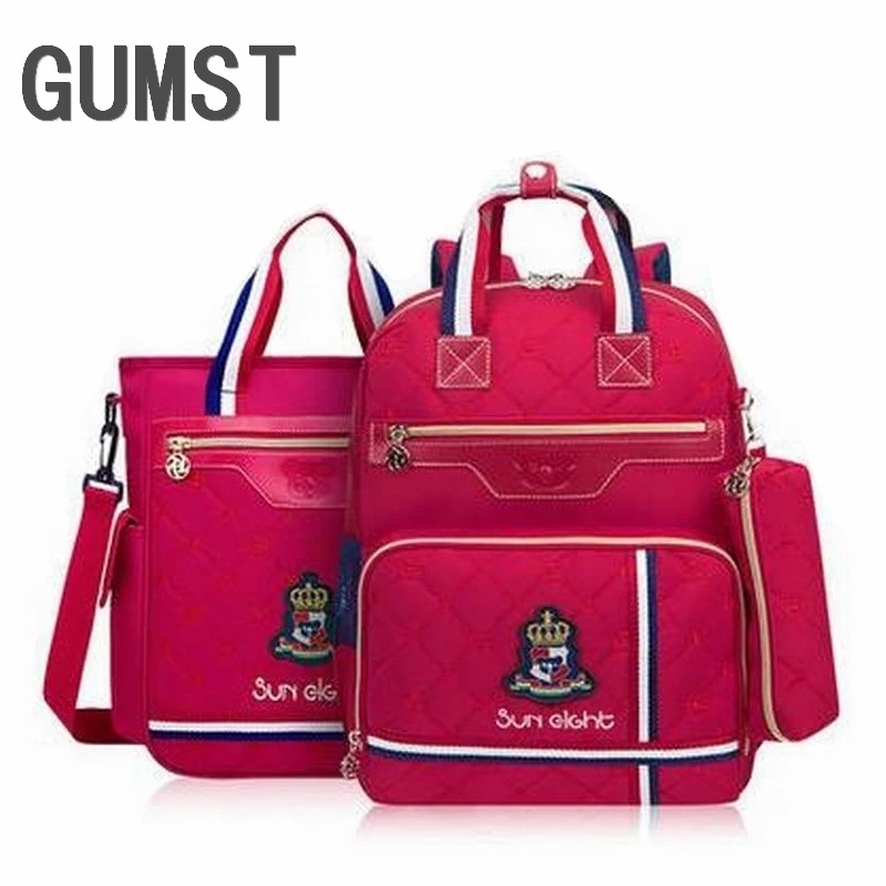 

New Child School Backpack School Girls Waterproof Backpack Child Kids School bag For New Termool bags For Boys/Girls