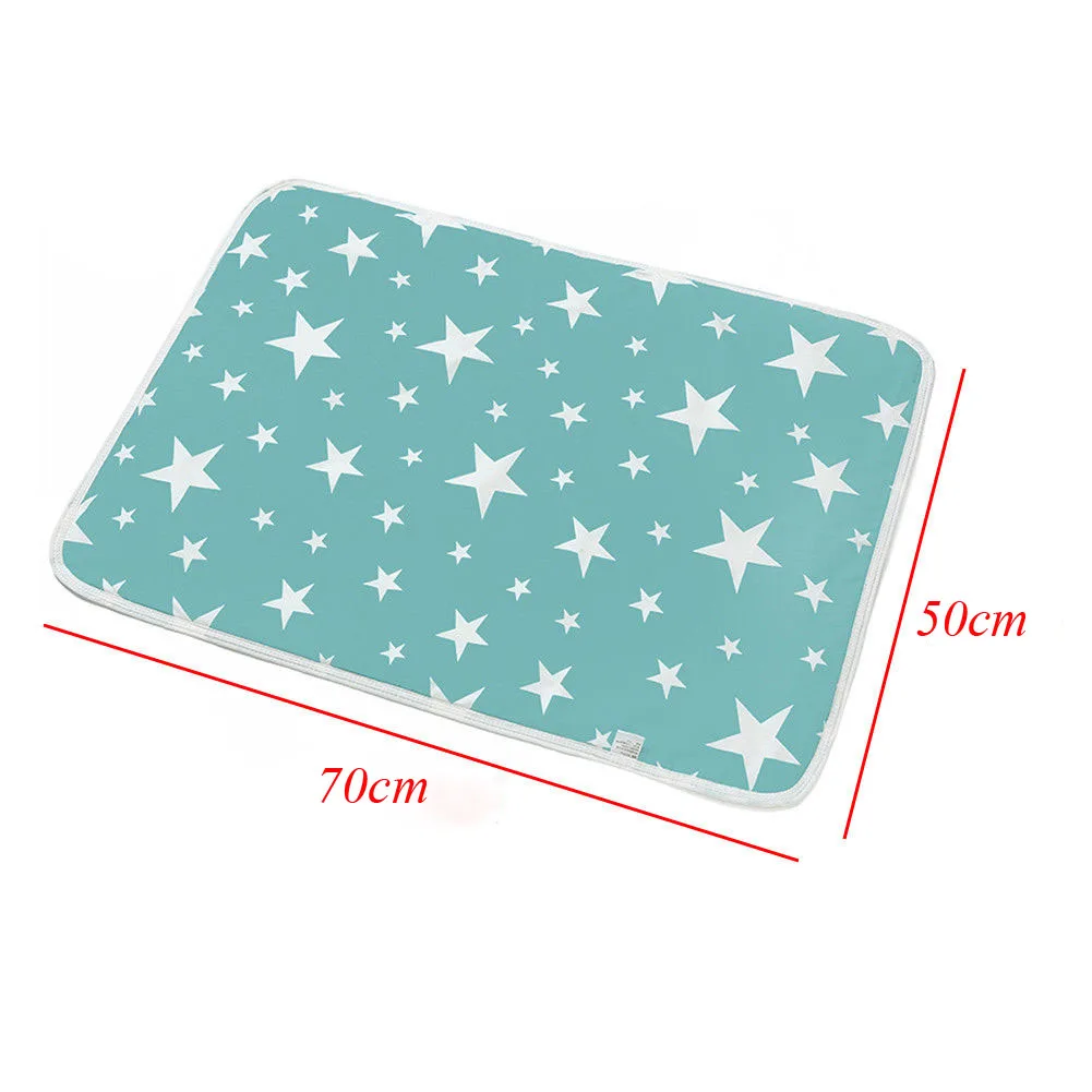 Beli Mudah Dicuci Bayi Kasur Bayi Bernapas Perlengkapan Tahan Air Crib Sheet Tahan Air Diaper Changer Pelindung Kasur
