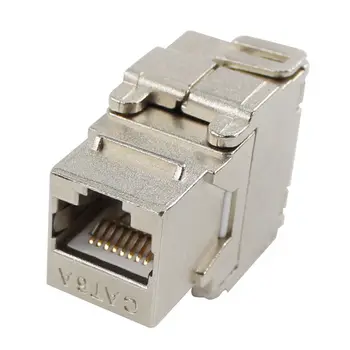 

BELNET Network RJ45 CAT6 Shielded Keystone Jack RJ45 to LSA Tool Free connection FTP rj45 connector In-Line Couplers