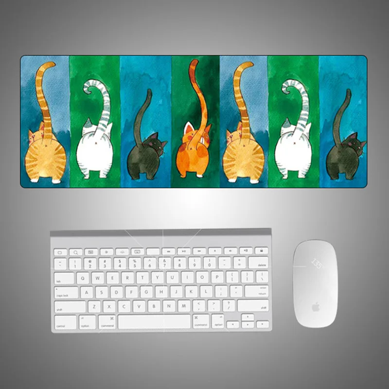 

Creative large mouse pad Cute cartoon mouse Table mat 6 styles for you to choose