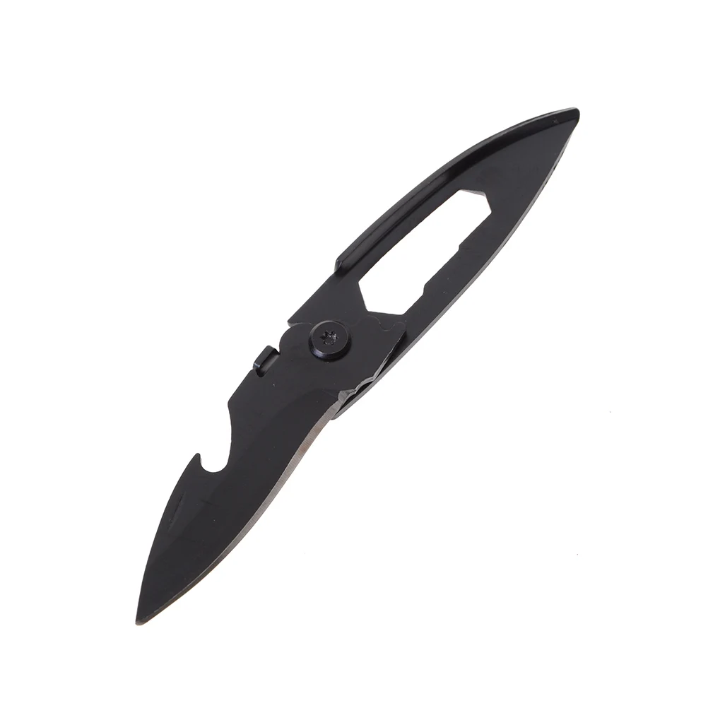 Многофункциональный складной Нержавеющая сталь нож-брелок нож для выживания в полевых условиях в многоцелевой тактический Ножи