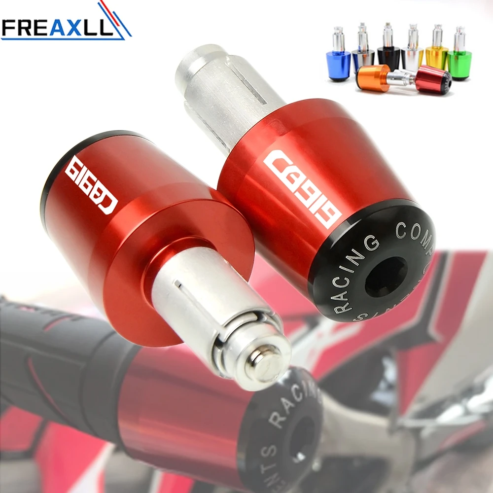 

7/8'' 22mm For Honda CB919 CB 919 2002-2007 Plugs CNC Motorcycle Accessories Handlebar Motorbike Handle Bar Grips Cap Ends