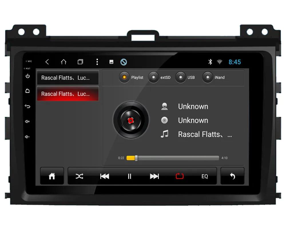 Sale IPS 4G DSP Carplay Android 8 Octa Core 4GB RAM 64GB ROM Car DVD Player Stereo GPS For Toyota Land Cruiser Prado LC120 2004-2010 2