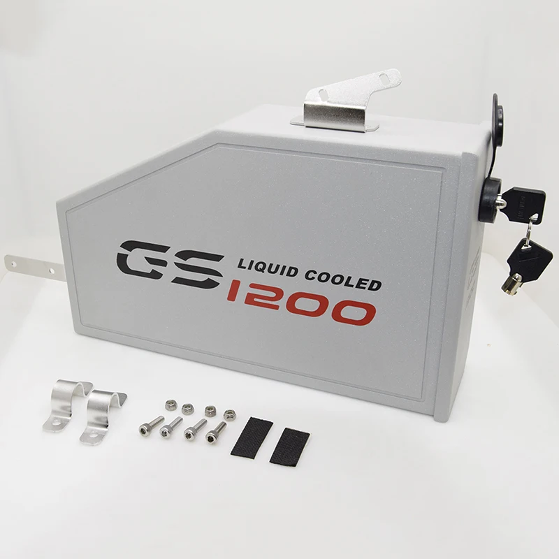 For BMW R1200GS LC ADV Adventure Tool Box 2013-2018 Decorative Aluminum 5 Liters Box Toolbox for Left Side Bracket R1200 GS GSA (1)