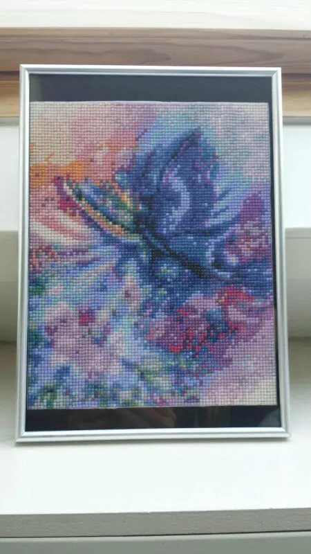 H2658 YIKEE 5d full drill square diamond painting,dimond painting full square,diamond painting Flower bird