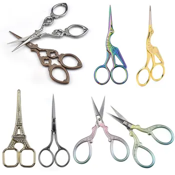 

24 Styles Stainless Steel Scissors Cross Stitch Embroidery Sewing Tools Costura Home Scissors For Handcraft DIY Tool Accessories