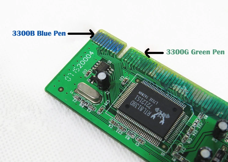 CHEMTRONICS CIRCUITWORKS зеленое пальто ручка CW3300G CW3300B черный