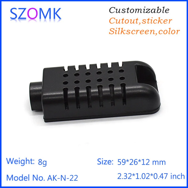 szomk small plastic enclosure electronics project box instrument enclosure control box Humidity sensor smoke detector (6).jpg