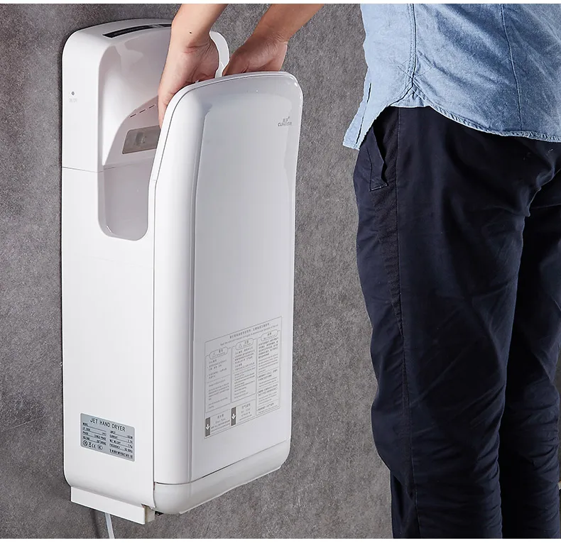 high speed hand dryer Automatic hand dryer Commercial hotel bathroom hand dryer Suitable for home use hotel domiluoyoyo Automatic hand dryer 