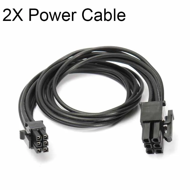 2pcs Mini 6 Pin to PCI-E 6PIN Graphics Video Card Power Cable Cord 30cm Video Card Connector Cable For Mac G5 For Mac Pro 2pcs Mini 6 Pin to PCI-E 6PIN Graphics Video Card Power Cable Cord 30cm Video Card Connector Cable For Mac G5 For Mac Pro