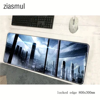 

mass effect mouse pad gamer 800x300x3mm Personality notbook mouse mat gaming mousepad large gel pad mouse PC desk padmouse