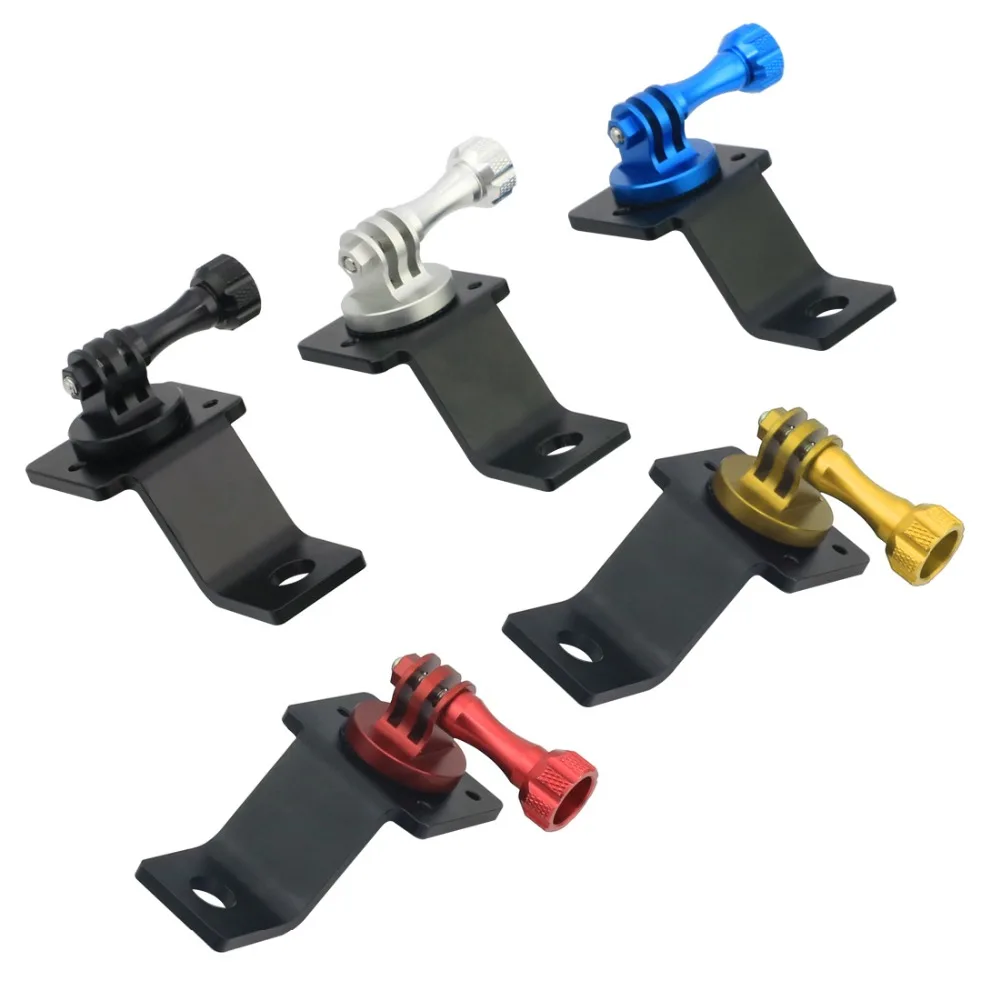 

Colorful CNC Aluminum Motorcycle Tripod Mount Bracket with Screw for Gopro 7 6 5 3 3+ 4 XiaoYi /SJcam/Gitup Action camera