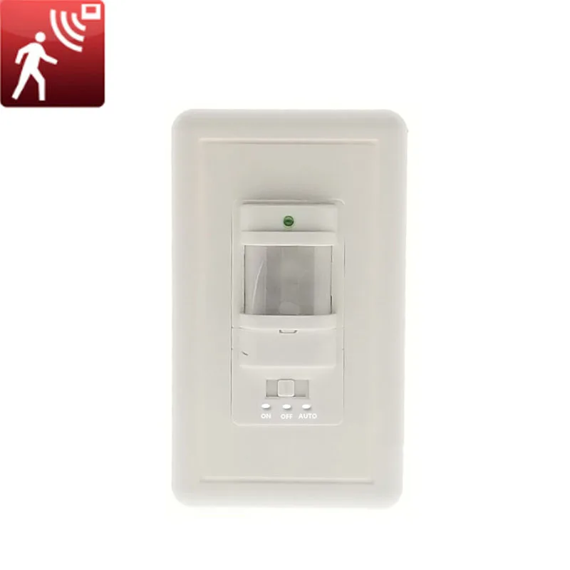 

Motion Sensor Switch 110V ~220V AC ON OFF Auto Wall Mount Automatic PIR Infrared Sensor Light Switch with light control sensor