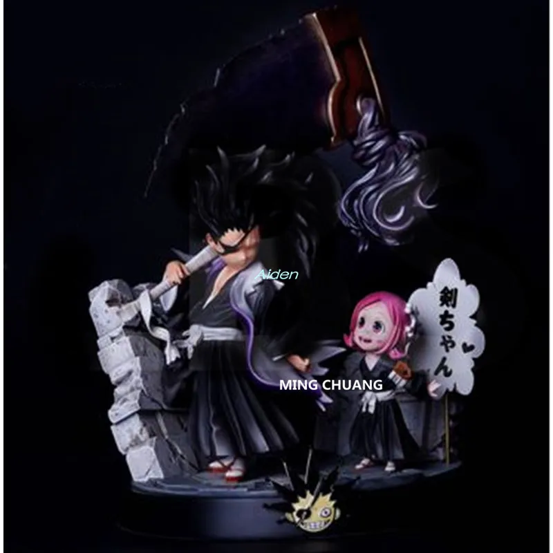 1" BLEACH статуя Gotei 13 бюст Kusajishi Yachiru полноразмерный портрет Kenpachi сараки GK фигурка PF игрушка коробка 27 см B1479