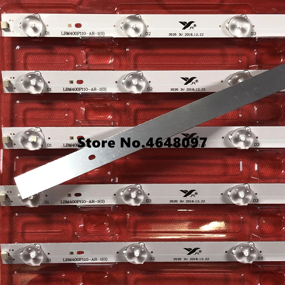 4 шт. светодиодный Подсветка полосы для LBM400P1101 AR 1(0) LTDN40E139TUK LSC400HM09 LTDN40D36EU LTDN40D36TUK