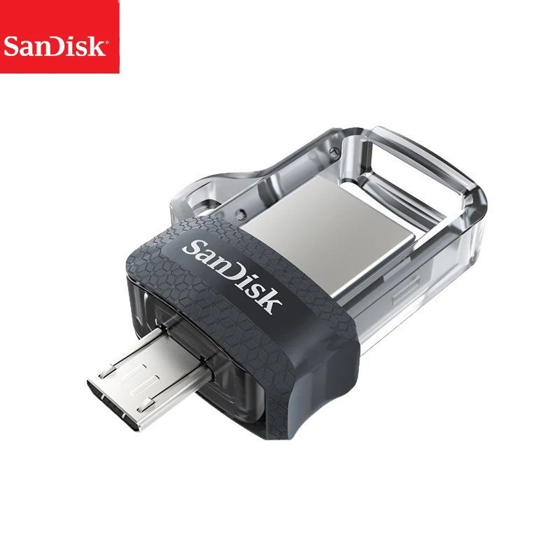 Sandisk USB флеш накопитель 128 ГБ 64 32 16 двойной OTG высокоскоростная память U диск Micro 3 0