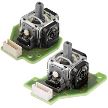 5pairs For WiiU gamepad controller replacement Left/ Right 3D Analog Stick Joystick set with PCB Board