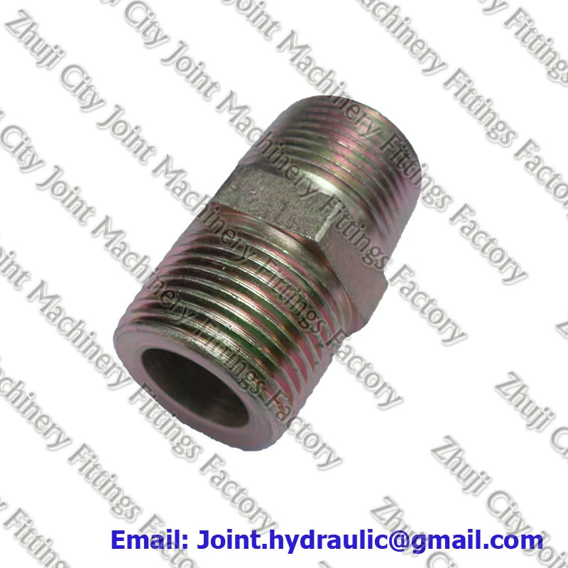 1t24 Series 1.1/2" Bspt Thread Male Flat Seat Hydraulic Fittings