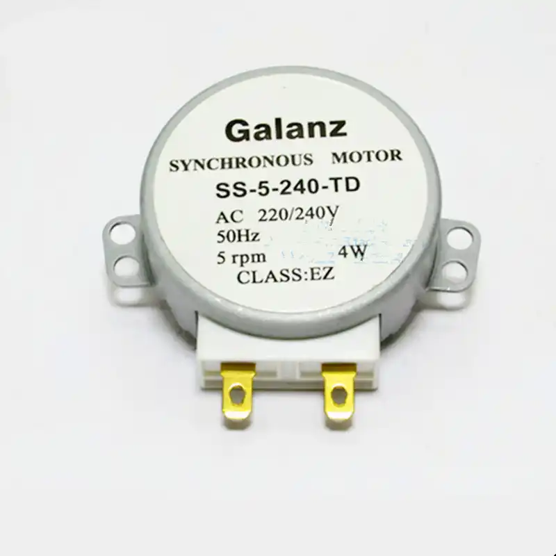 Mikrowellen-Synchron-Plattenspieler Motor für Galanz SS-5-240-TD Kunststoffwelle
