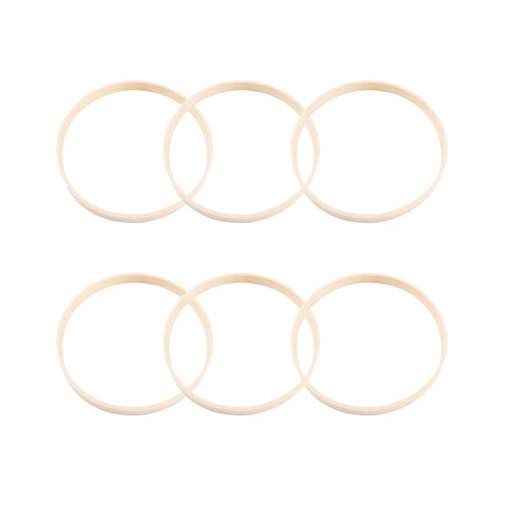 10Pcs 15cm/20cm/23cm/26cm Dream Catcher Ring Embroidery Hoop Bamboo Circle Round Wooden DIY Art Craft Cross Stitch Tools