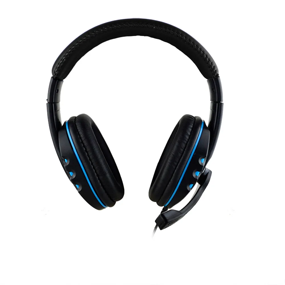 

Binmer Gaming Headset Voice Control Wired HI-FI Sound Quality Headset Headband Headphone 3.5mm Surround Stereo with Mic for PS 4