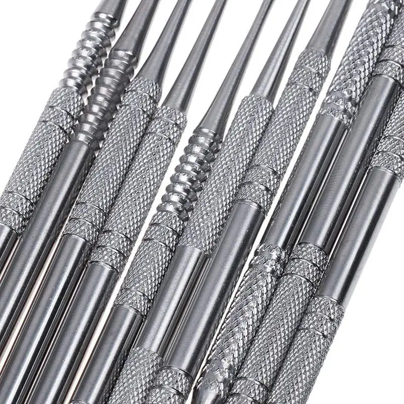 10pcs Stainless steel clay sculpture knife Sculpture tools for modeling ceramic crafts
