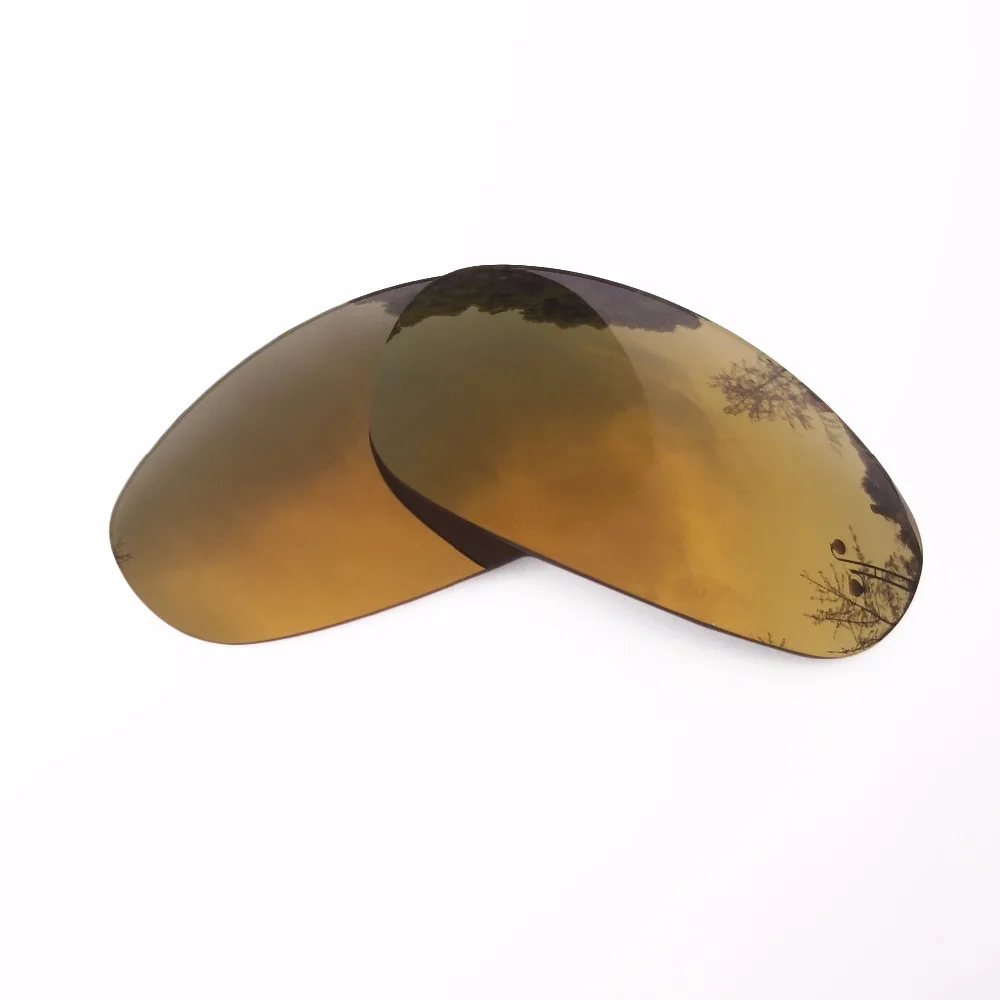 Bronze Gold Mirrored Polarized Replacement Lenses for Straight Jacket 1999 Sunglasses Frame 100% UVA &amp UVB | Аксессуары для